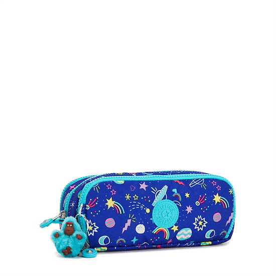 Kipling Gitroy Printed Pencil Case Çanta Mor | TR 1085TC